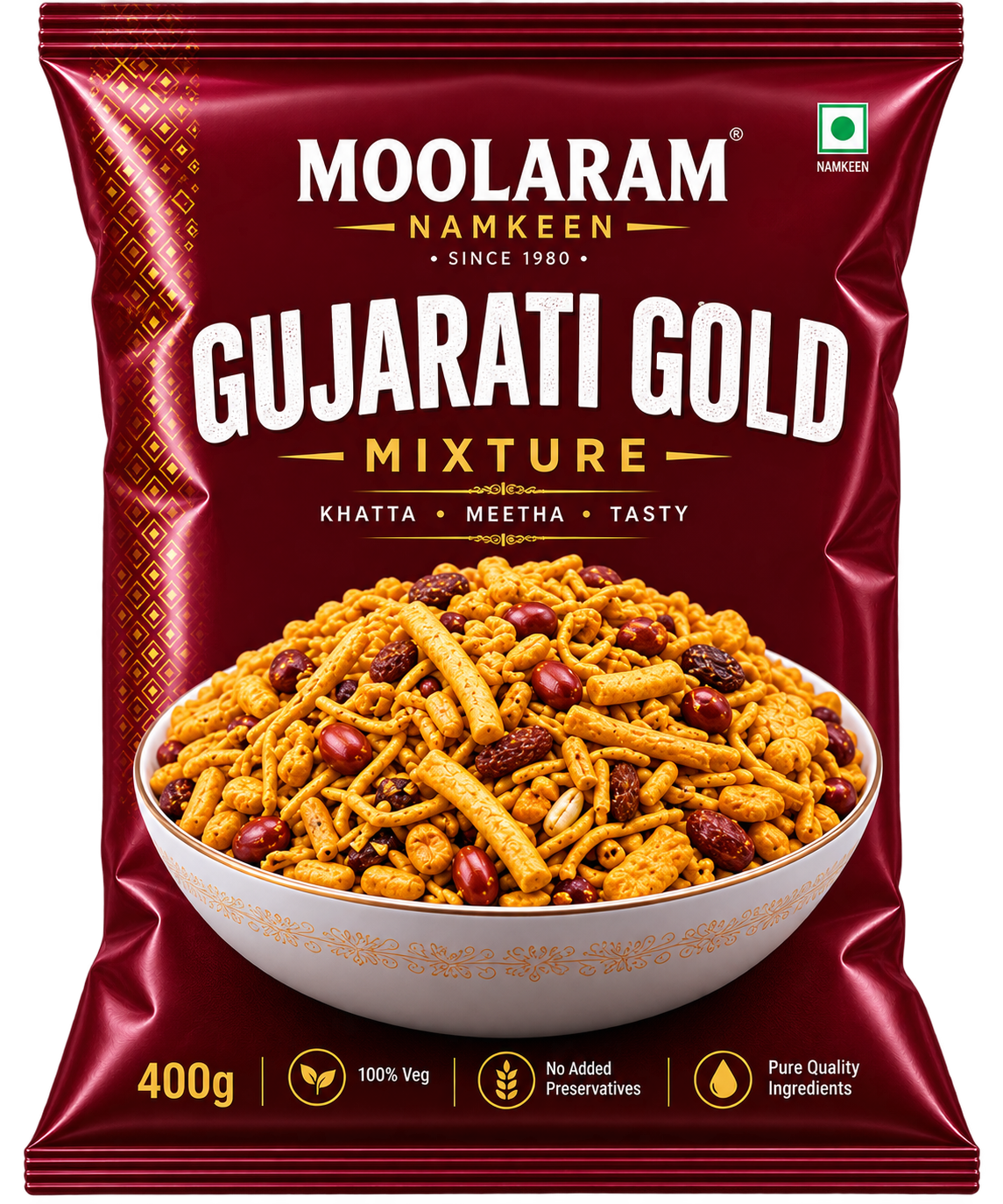 Moolaram Gujrati Gold Mixture pouch
